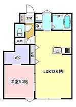 INTEGRAL鳥羽II 102 ｜ 福井県鯖江市鳥羽 2丁目7-4（賃貸アパート1LDK・1階・45.03㎡） その2