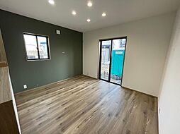 貸家　二の宮1丁目 B 1階3LDKのリビング/ダイニング