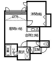 ブルームII 202 ｜ 北海道旭川市旭神三条4丁目1番地16号（賃貸アパート1LDK・2階・42.53㎡） その2