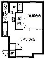 バリーベース 202 ｜ 北海道空知郡上富良野町栄町2丁目5番地8号（賃貸アパート1LDK・2階・30.22㎡） その2