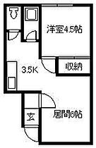 パークハイム 105 ｜ 北海道旭川市神楽岡七条6丁目5番地1号（賃貸アパート1DK・1階・26.73㎡） その2