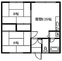 はまなすコーポ 6 ｜ 北海道旭川市東光十二条2丁目2番地21号（賃貸アパート2LDK・2階・45.36㎡） その2