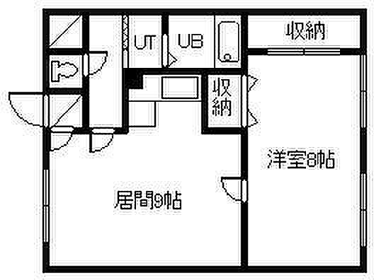 いちいハイム　206号室 206｜北海道旭川市豊岡八条5丁目(賃貸マンション1DK・2階・46.80㎡)の写真 その2