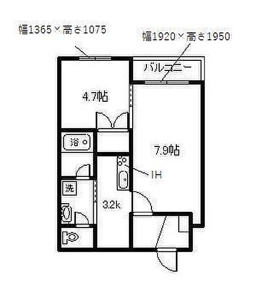 エスポアール310 111｜北海道旭川市川端町四条10丁目(賃貸マンション1LDK・1階・37.52㎡)の写真 その2