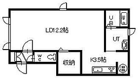 SKD21 101 ｜ 北海道旭川市春光台二条1丁目（賃貸アパート1K・1階・58.32㎡） その2