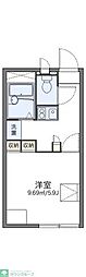 レオパレスヴィラージュ社家 1Kの間取図画像