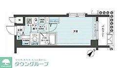 フェニックス新横濱エオール 1Kの間取図画像