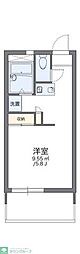 レオパレスK・N・A 1Kの間取図画像