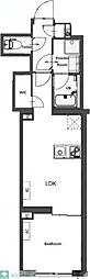 CREATIF東日暮里 1LDKの間取図画像