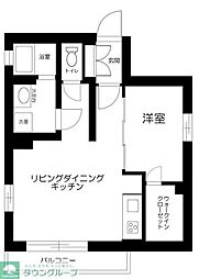 ＥＳ−Ｇｒａｎｄｅ文京白山 3階1LDKの間取り