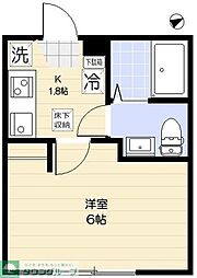 間取図画像 1K