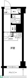 ホーユウコンフォルト飛鳥山東 ワンルームの間取図画像