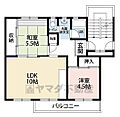 笹の台住宅団地3棟4階530万円