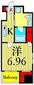 グランカーサ上野入谷11階11.9万円