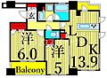 プレジール入谷6階19.0万円