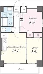 カサ・フェリーチェ 7階1SLDKの間取り