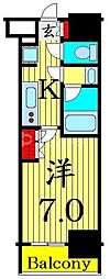間取図画像 1K