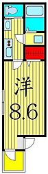 間取図画像 1K