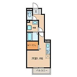 間取図画像 ワンルーム