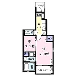 コーポ宮東 1階/101