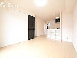 ドゥ・ゼル　又穂 D 2階2LDKのリビング/ダイニング