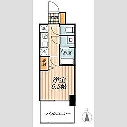 名古屋市中村区亀島2丁目マンション 1Kの間取図画像