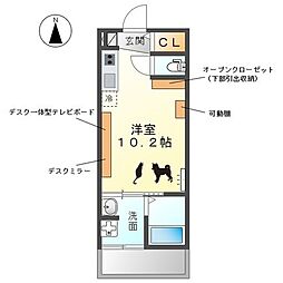 ウエストウイングV 2階/202