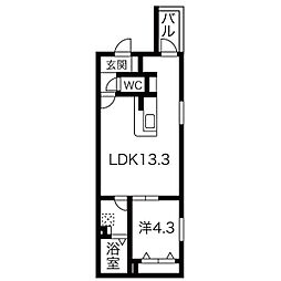 クラージュ龍ノ口 2階/202