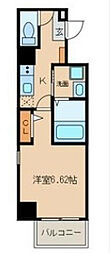 Z・R名駅 1Kの間取図画像