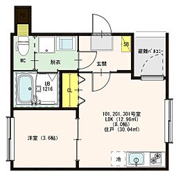 名古屋市営名城線 黒川駅 徒歩6分