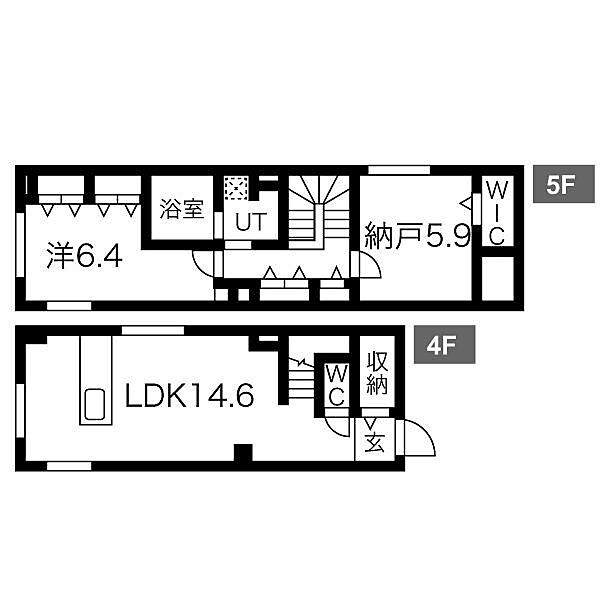 愛知県名古屋市中村区太閤通５丁目(賃貸マンション2LDK・5階・61.84㎡)の写真 その2