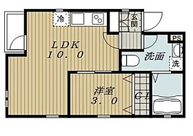 愛知県名古屋市中村区並木２丁目（賃貸アパート1LDK・4階・28.98㎡） その2