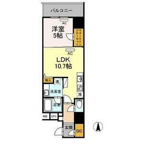 愛知県名古屋市中区大須３丁目(賃貸マンション1LDK・7階・42.71㎡)の写真 その2