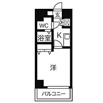 愛知県名古屋市中川区西日置１丁目（賃貸マンション1K・6階・24.55㎡） その2