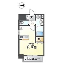 愛知県名古屋市北区杉栄町４丁目（賃貸マンション1R・7階・26.00㎡） その2