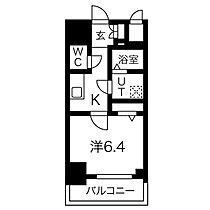 愛知県名古屋市中村区中島町１丁目（賃貸マンション1K・11階・25.56㎡） その2