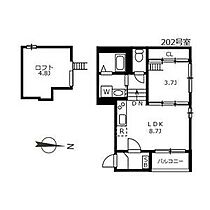 愛知県名古屋市北区大杉町４丁目（賃貸アパート1LDK・2階・30.30㎡） その2