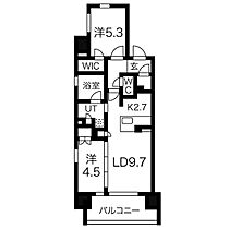 愛知県名古屋市西区那古野１丁目（賃貸マンション2LDK・7階・53.77㎡） その2