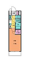 愛知県名古屋市北区清水３丁目（賃貸マンション1K・4階・25.36㎡） その2