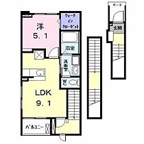 愛知県名古屋市中村区藤江町１丁目（賃貸アパート1LDK・3階・42.20㎡） その2