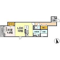 愛知県名古屋市中村区井深町（賃貸アパート1LDK・3階・43.30㎡） その2