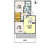 愛知県名古屋市中村区横前町（賃貸アパート2LDK・1階・58.32㎡） その1