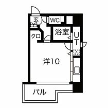 愛知県名古屋市中村区若宮町４丁目（賃貸マンション1R・4階・28.50㎡） その2