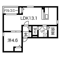 愛知県名古屋市北区城東町１丁目（賃貸アパート1LDK・1階・40.30㎡） その2