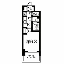 愛知県名古屋市中村区名駅南３丁目（賃貸マンション1K・13階・22.42㎡） その2