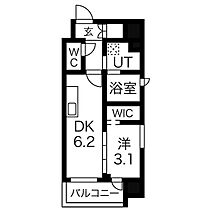 愛知県名古屋市北区平安１丁目（賃貸マンション1DK・8階・29.61㎡） その2