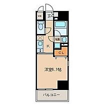 愛知県名古屋市北区志賀南通２丁目（賃貸マンション1K・7階・23.85㎡） その2