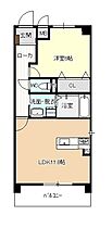 愛知県名古屋市中川区万町（賃貸マンション1LDK・3階・44.95㎡） その2