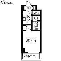 愛知県名古屋市中川区大畑町２丁目（賃貸マンション1K・1階・24.90㎡） その2