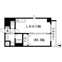 愛知県名古屋市西区花の木１丁目（賃貸マンション1LDK・5階・41.58㎡） その2